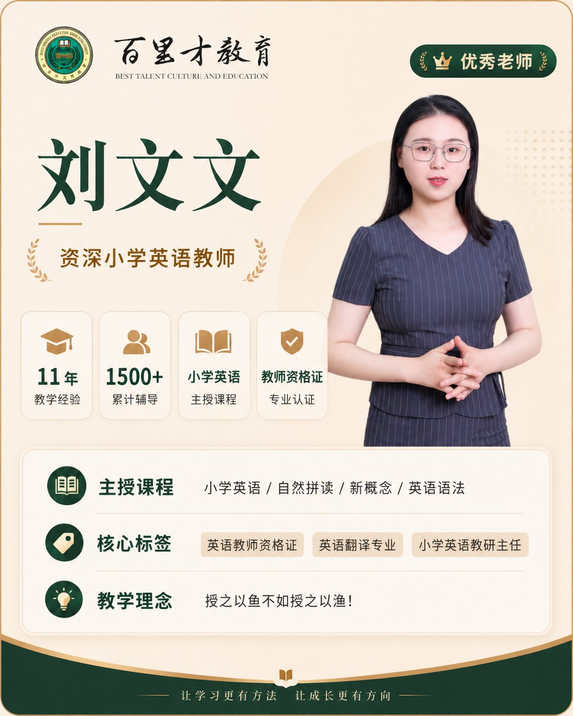 刘文文老师完整海报